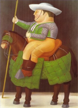 Fernando Botero Painting - PicadorFernando Botero